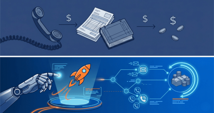AI AR Collections Specialist vs Traditional Collections Process