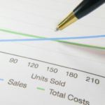 AI SDR agent analytics dashboard showing sales growth and reduced prospecting costs through automated lead generation and outreach