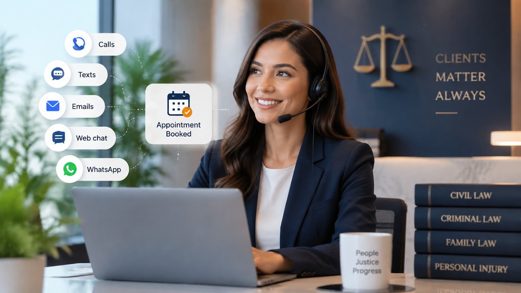 AI Receptionist for law firms