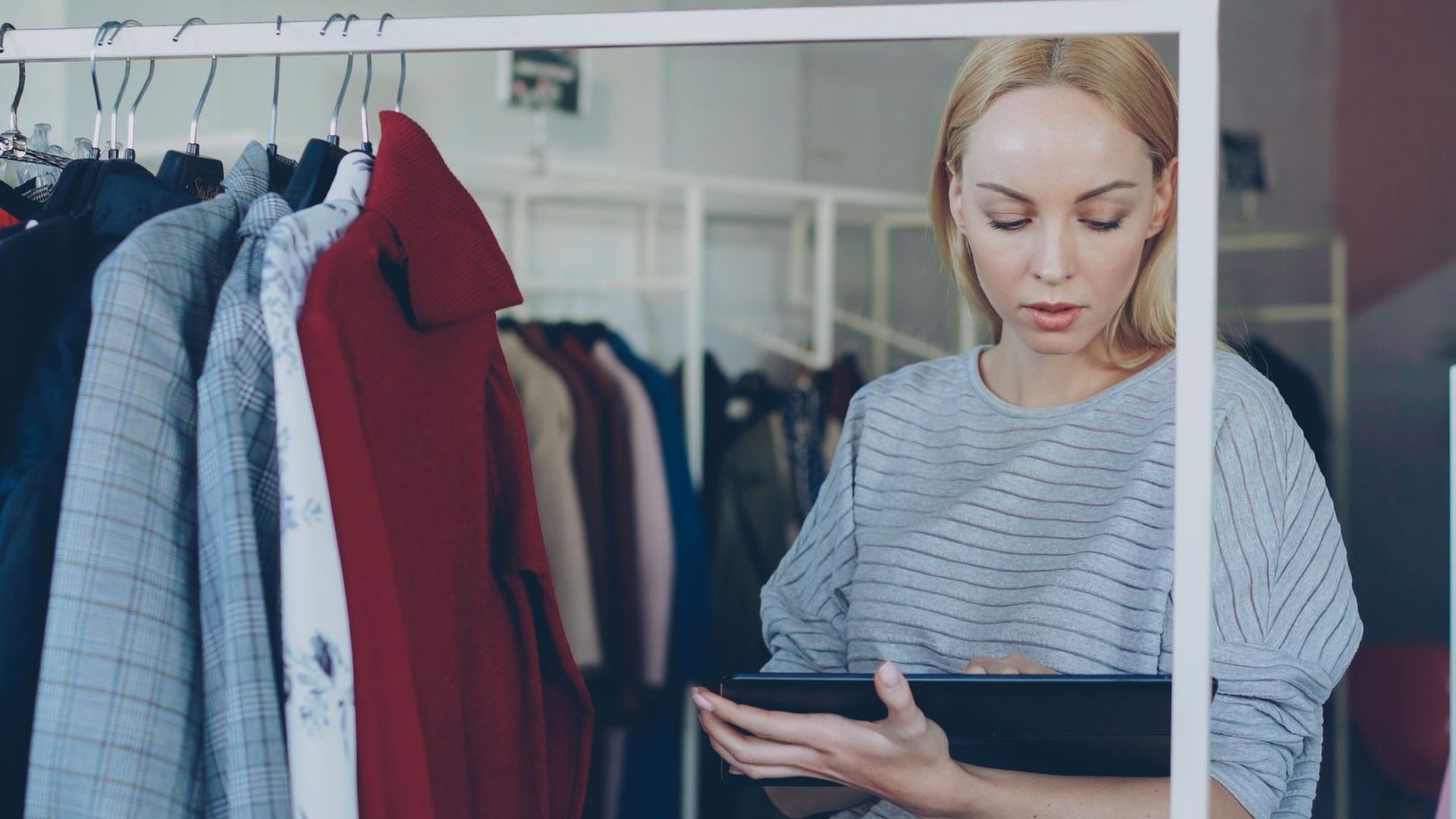 Apparel sales automation